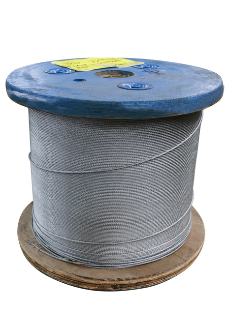 Cable de acero inoxidable 304 y 316, imagen del catálogo Palme