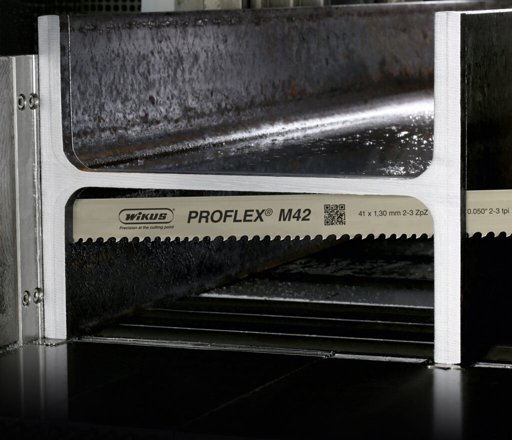 Sierra cinta PROFLEX M42, imagen del catálogo Palme
